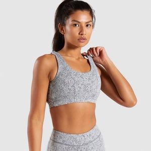 Gymshark fleur texture sports bra